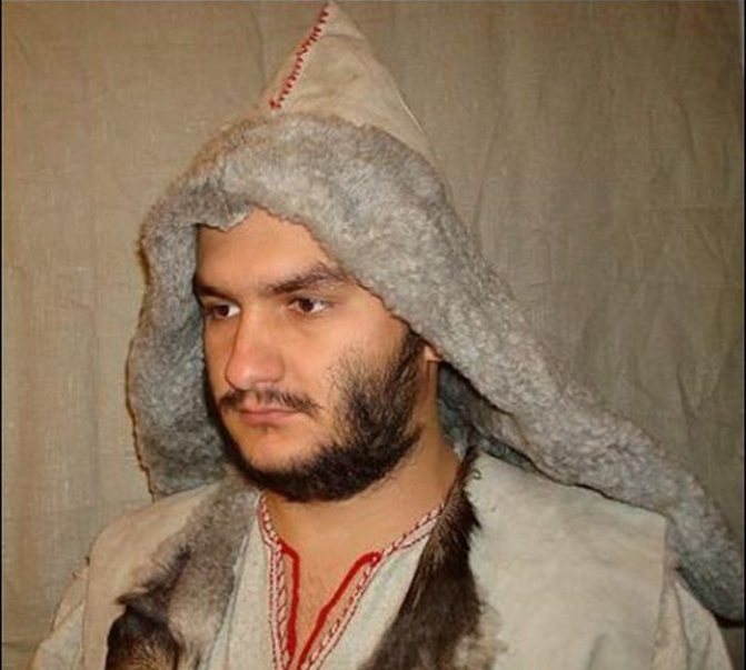 Монгольская шапка-ушанка