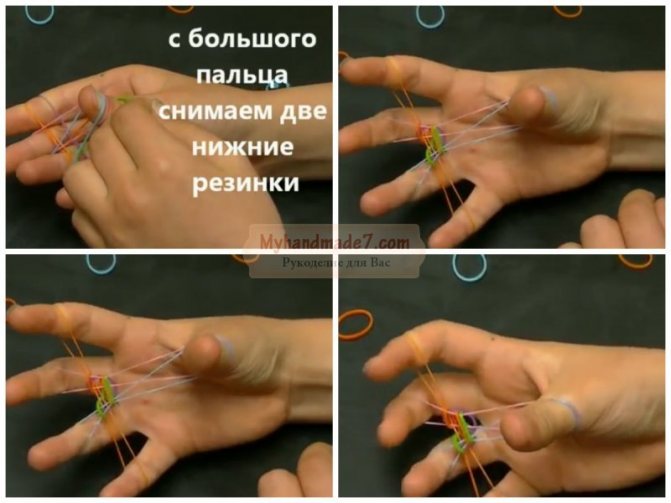 Плетение браслетов на пальцах: : лучшие мастер-классы с фото