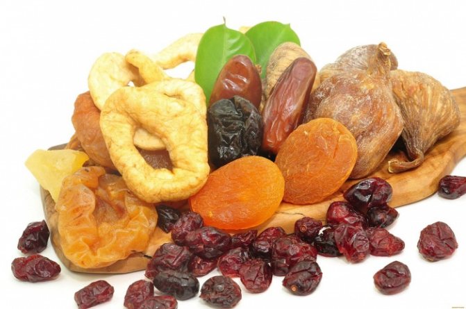 сухофрукты, изюм, финики